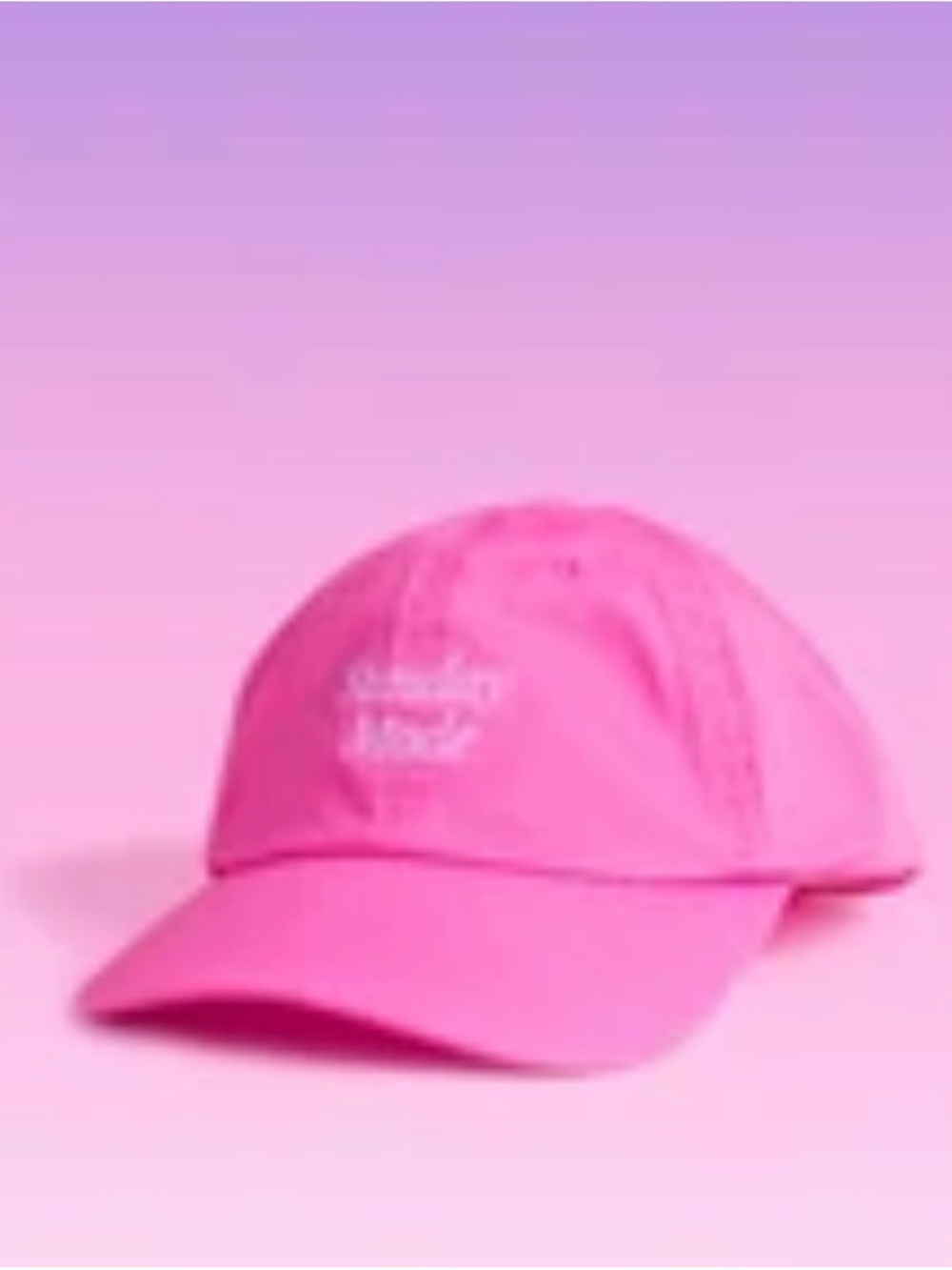 Naked Sundays pink hat
